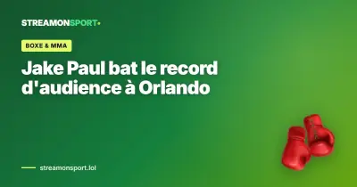 Jake Paul bat le record d'audience à Orlando