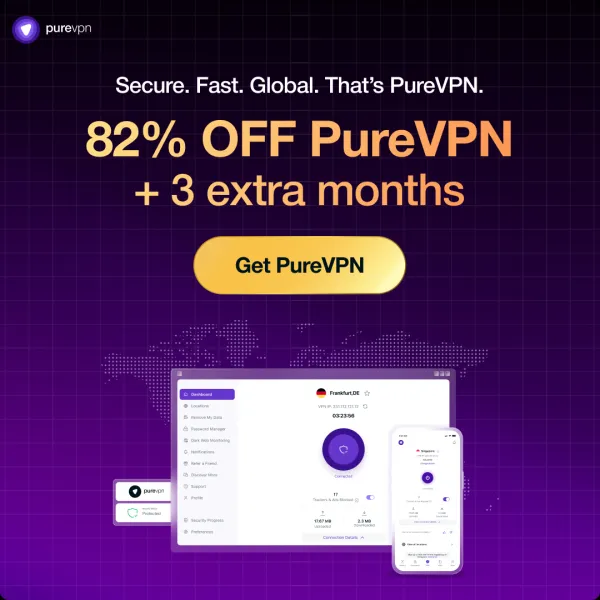 PureVPN — offre partenaire